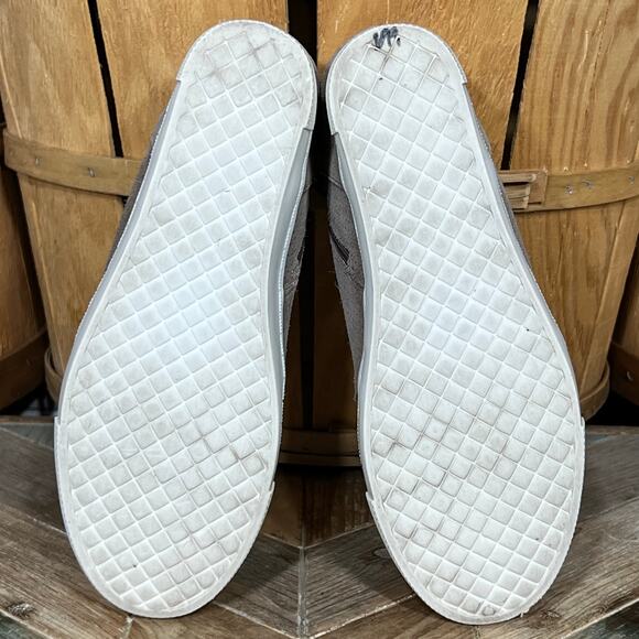 Steve Madden Wavery Tan Perforated Suede Gore-Elastic Zip Wedge Boots Womens 7 - Picture 11 of 12